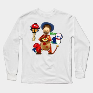 Ermintrude & Zebedee 3 magic roundabout Long Sleeve T-Shirt